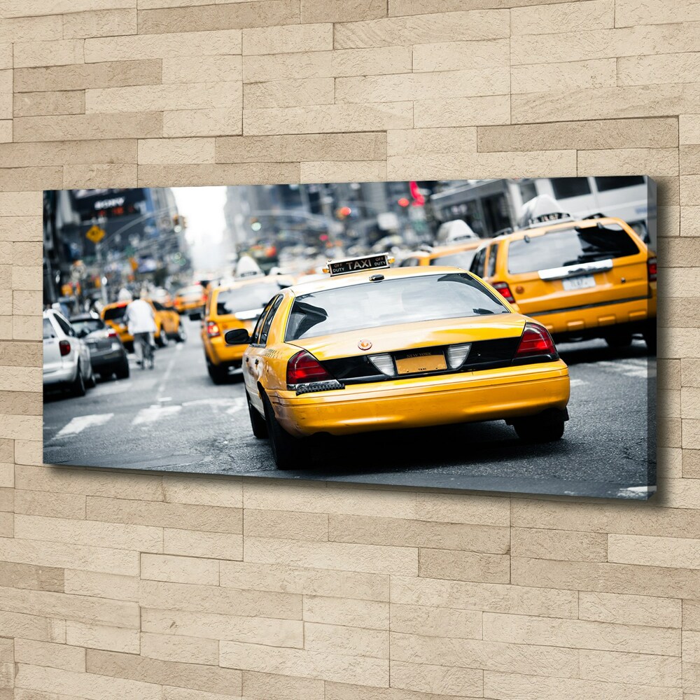 Tableau toile imprimée Taxis New York USA