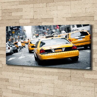 Tableau toile imprimée Taxis New York USA