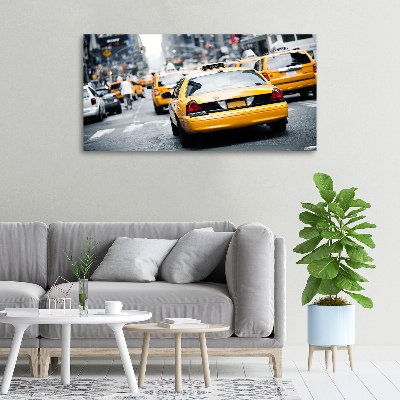 Tableau toile imprimée Taxis New York USA