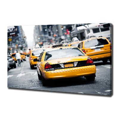 Tableau toile imprimée Taxis New York USA