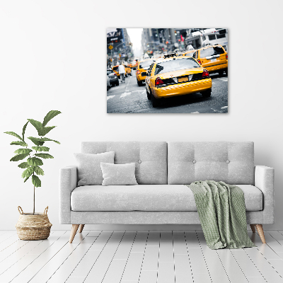 Tableau toile imprimée Taxis New York USA