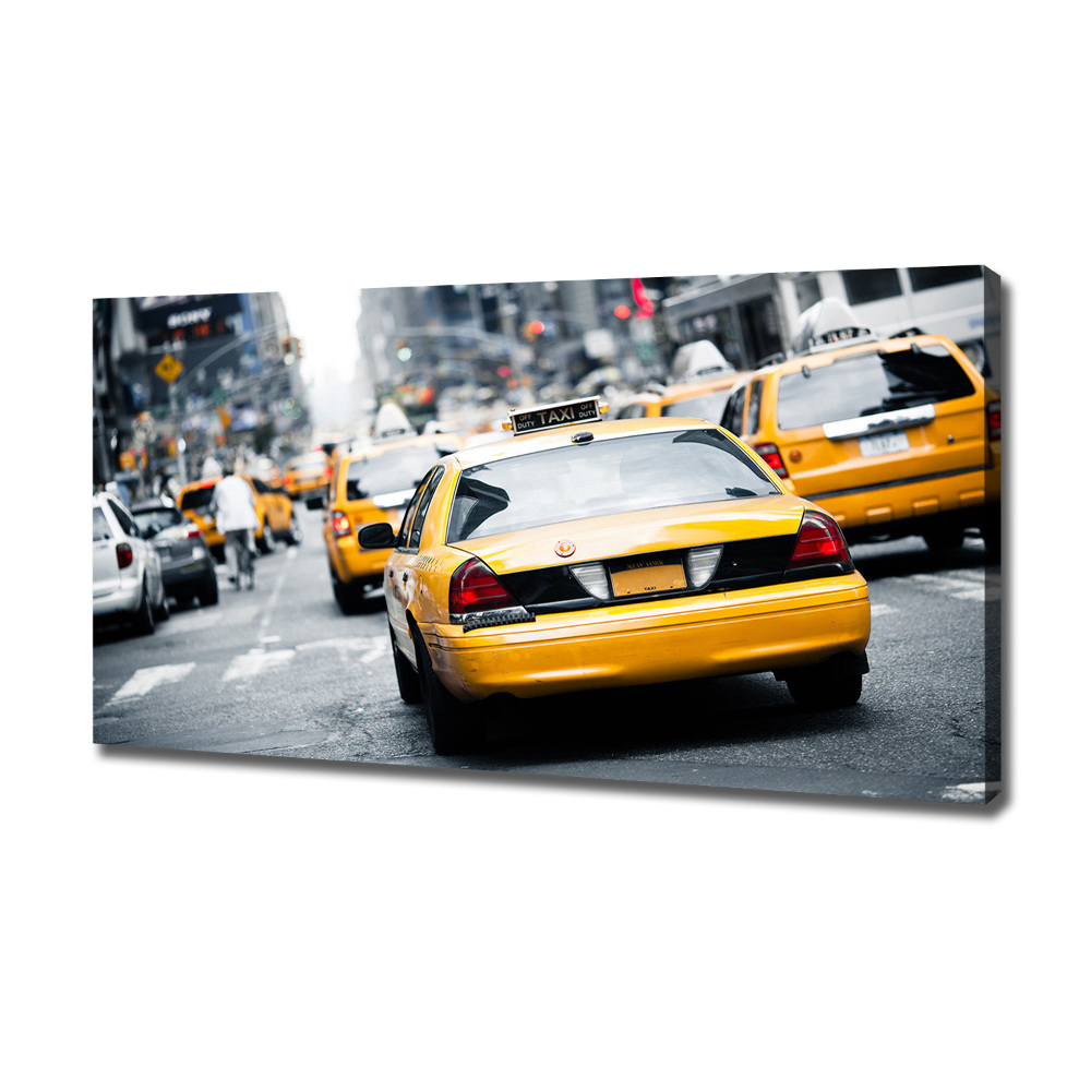 Tableau toile imprimée Taxis New York USA