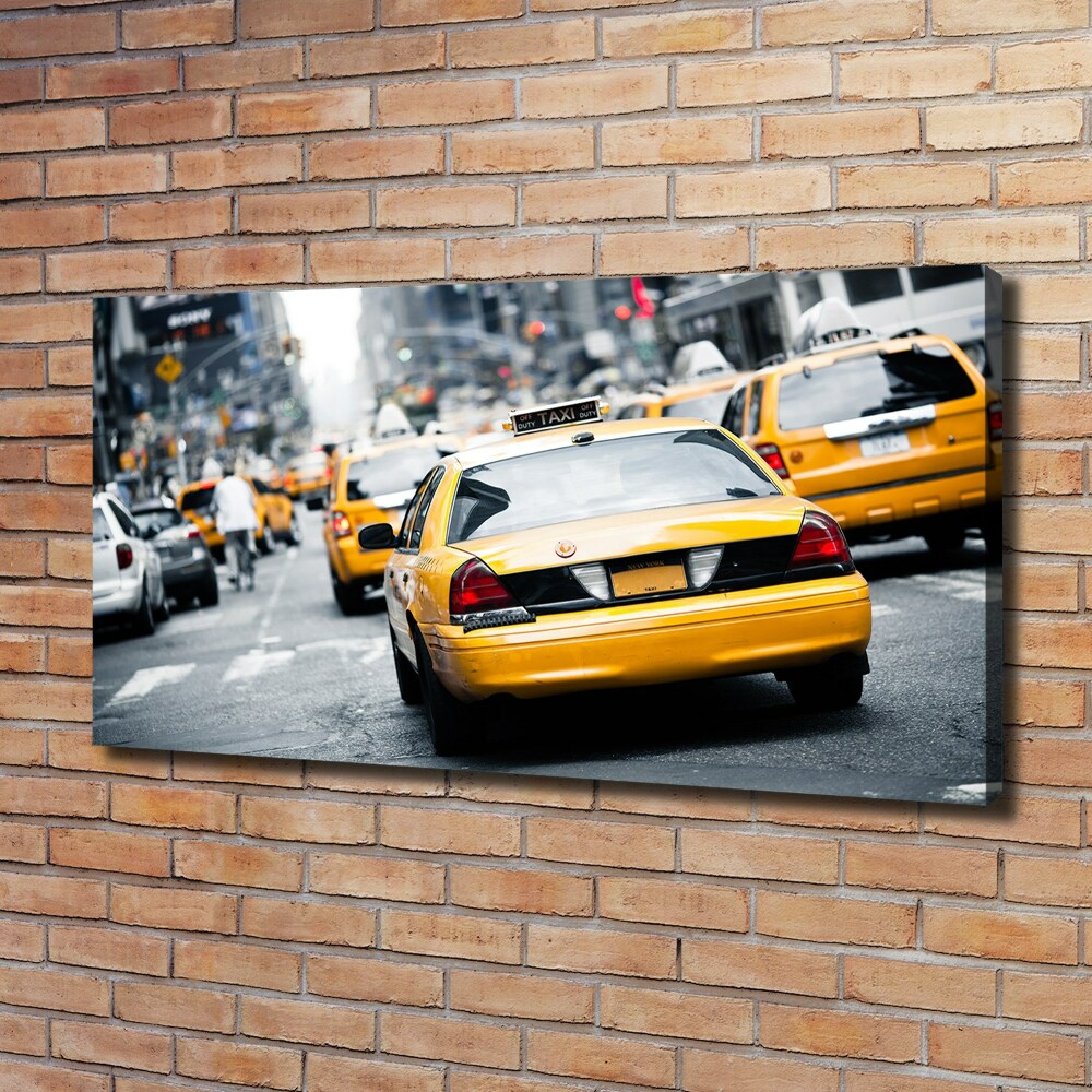 Tableau toile imprimée Taxis New York USA