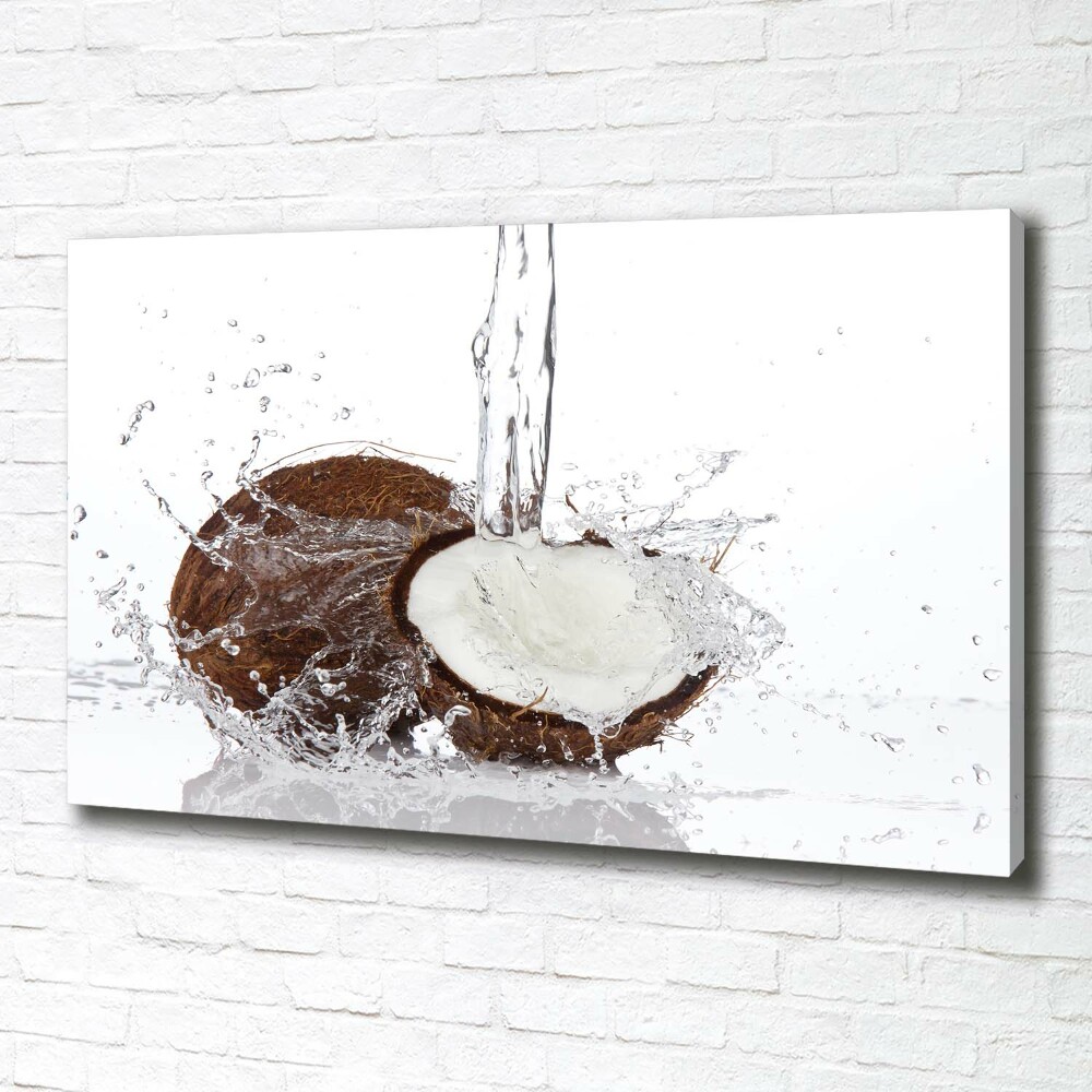 Tableau sur toile Noix de coco