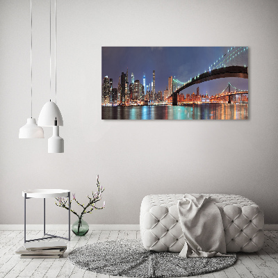 Tableau imprimé sur toile Manhattan USA