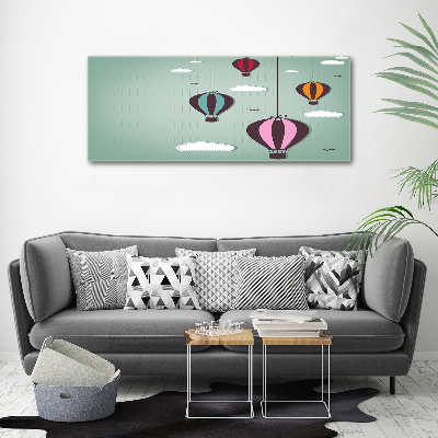 Tableau mural sur toile Ballons volants