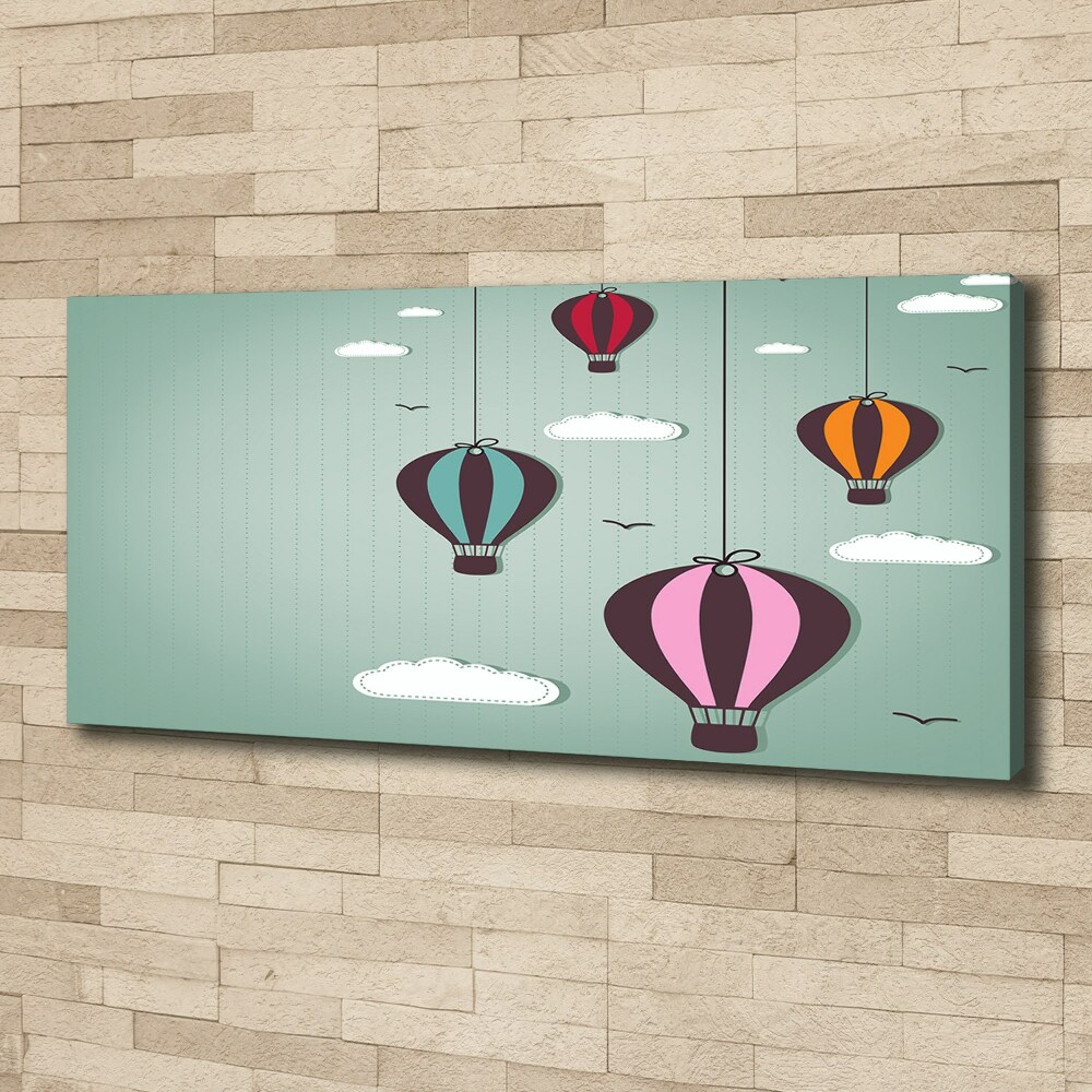 Tableau mural sur toile Ballons volants