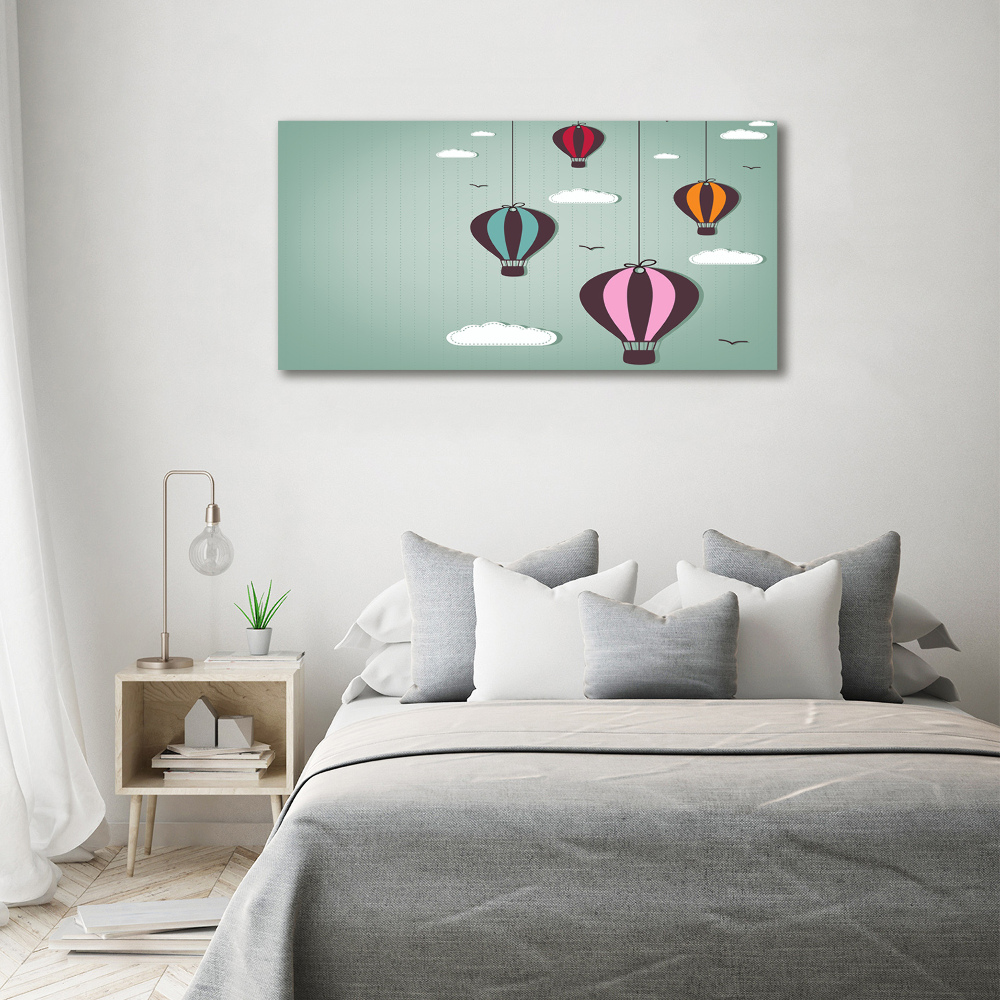 Tableau mural sur toile Ballons volants