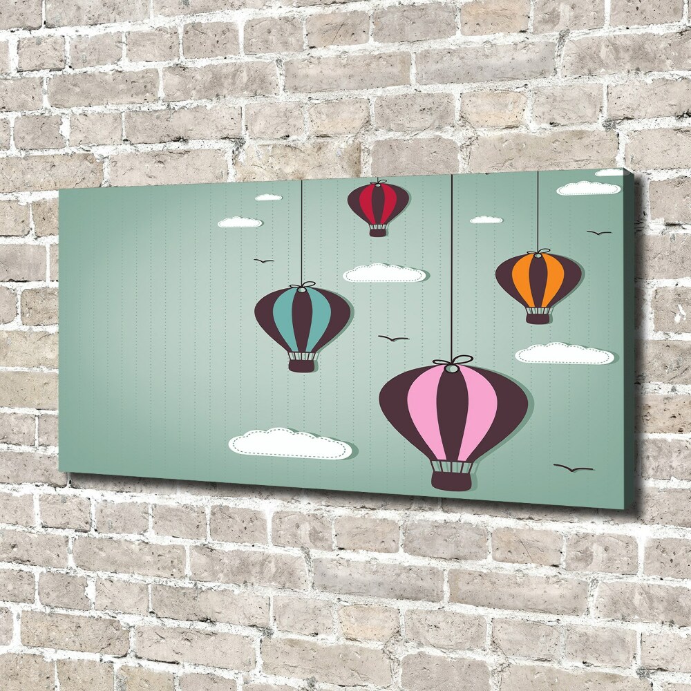 Tableau mural sur toile Ballons volants