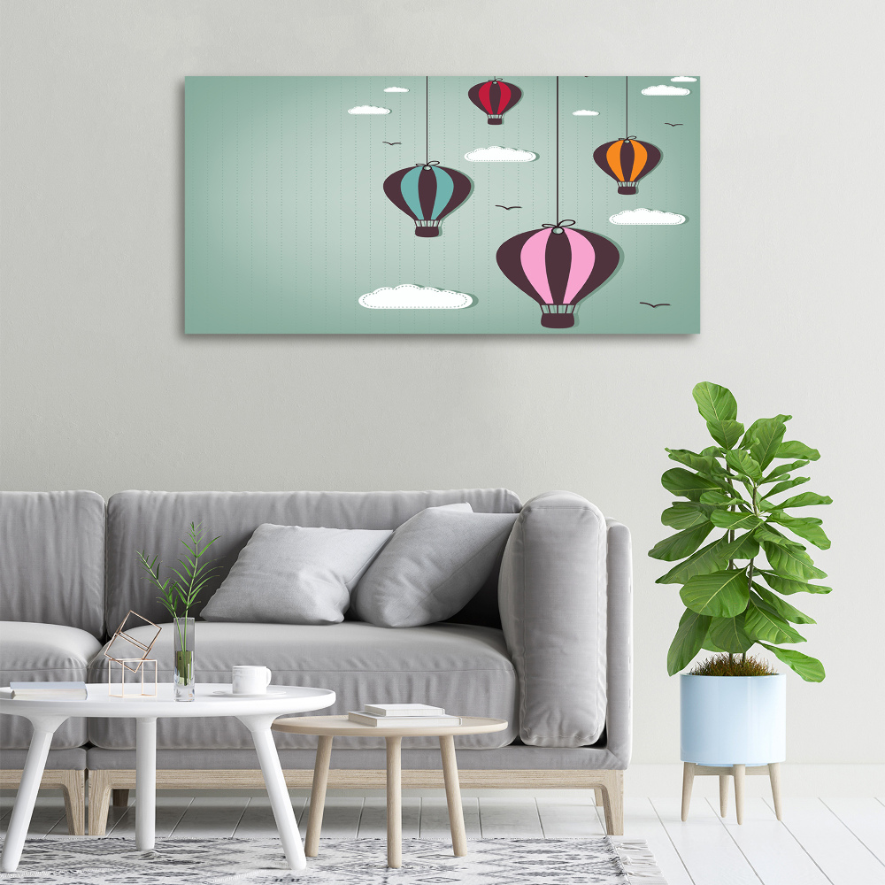 Tableau mural sur toile Ballons volants