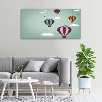 Tableau mural sur toile Ballons volants