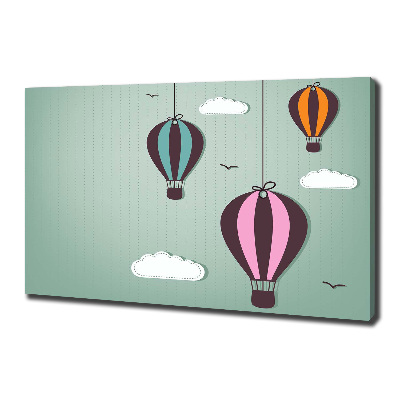 Tableau mural sur toile Ballons volants