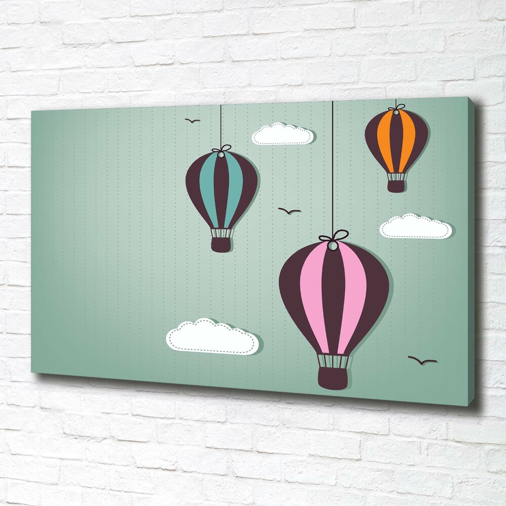 Tableau mural sur toile Ballons volants