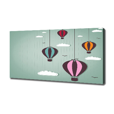 Tableau mural sur toile Ballons volants