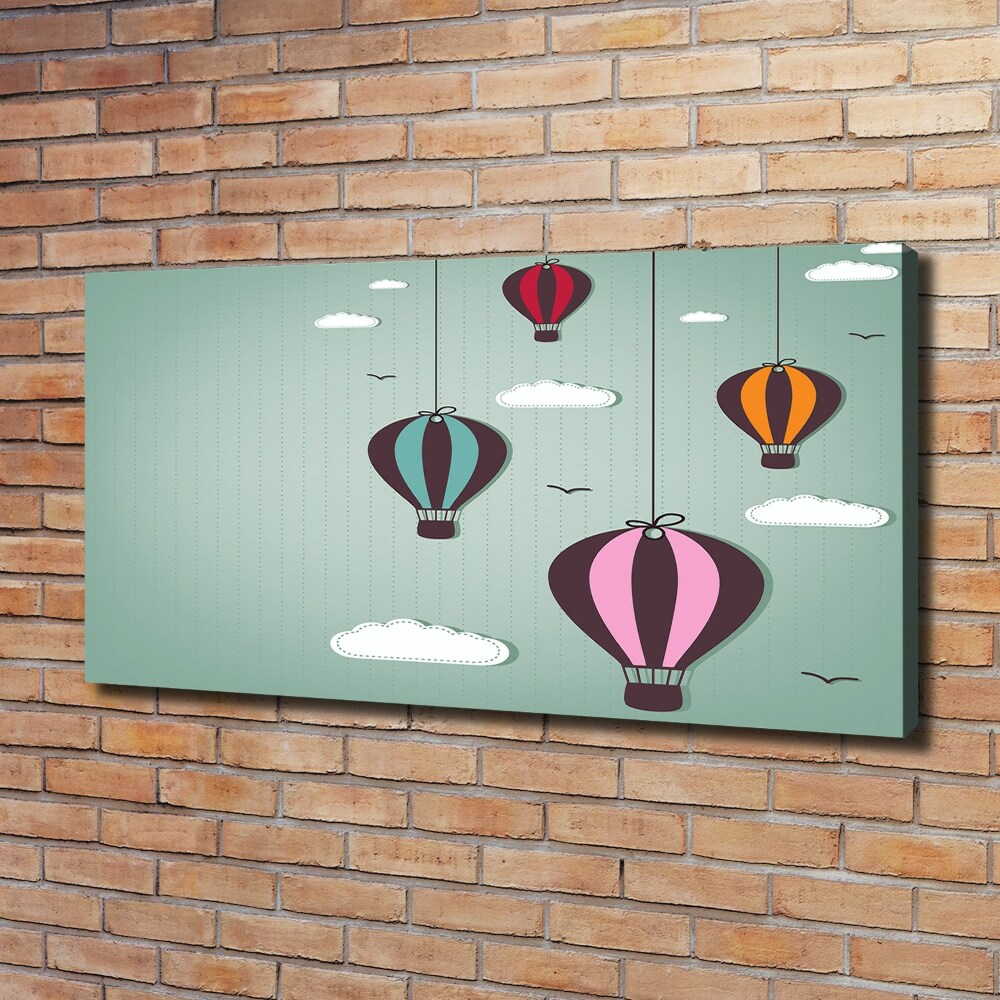 Tableau mural sur toile Ballons volants