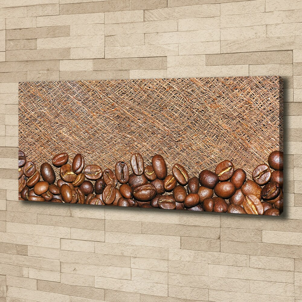 Tableau sur toile Les grains de café