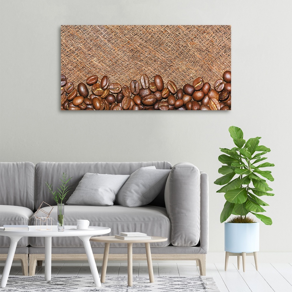 Tableau sur toile Les grains de café