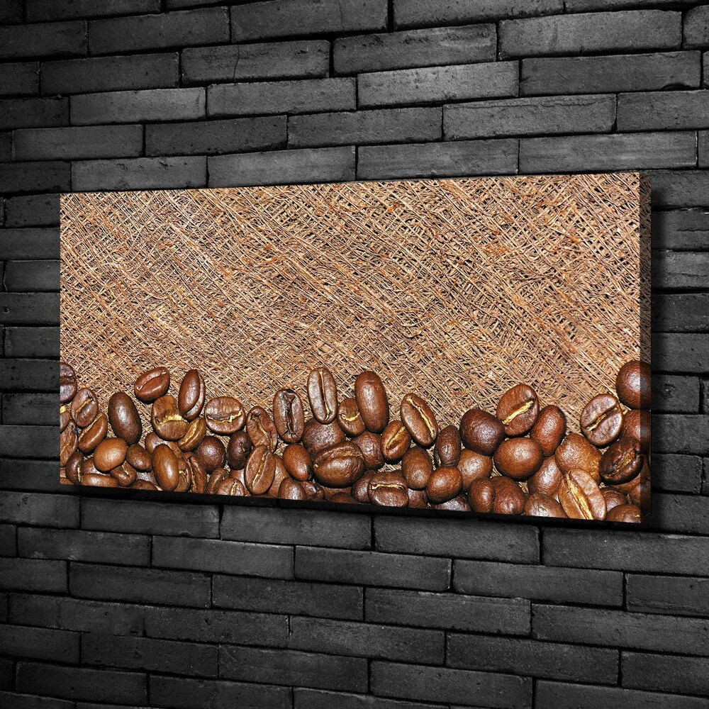 Tableau sur toile Les grains de café