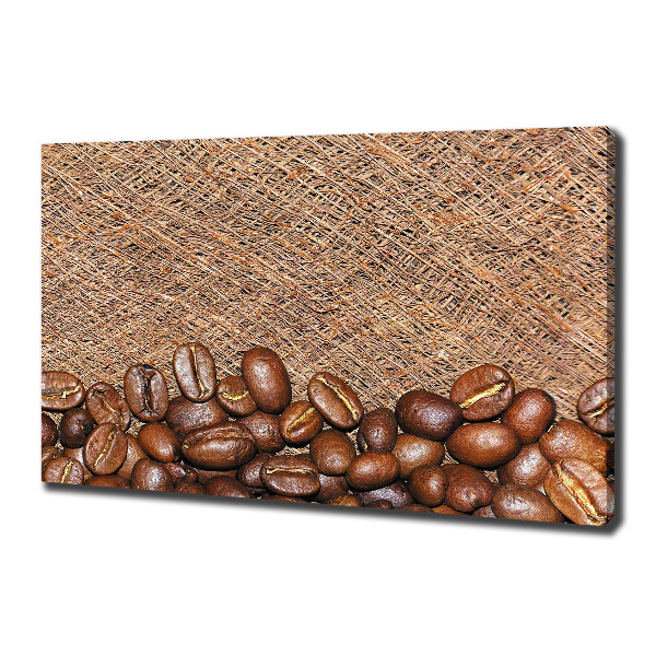 Tableau sur toile Les grains de café