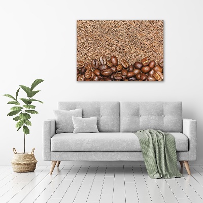 Tableau sur toile Les grains de café