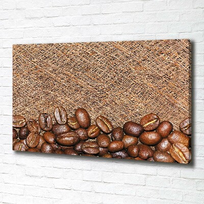 Tableau sur toile Les grains de café