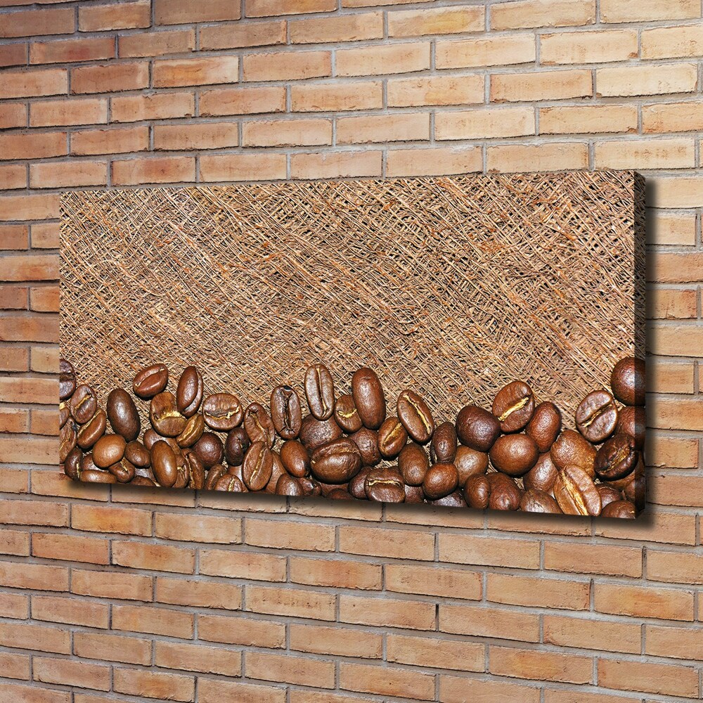 Tableau sur toile Les grains de café