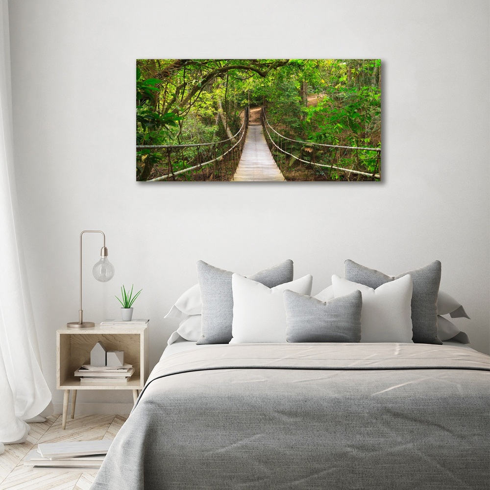 Tableau photo sur toile Pont de corde