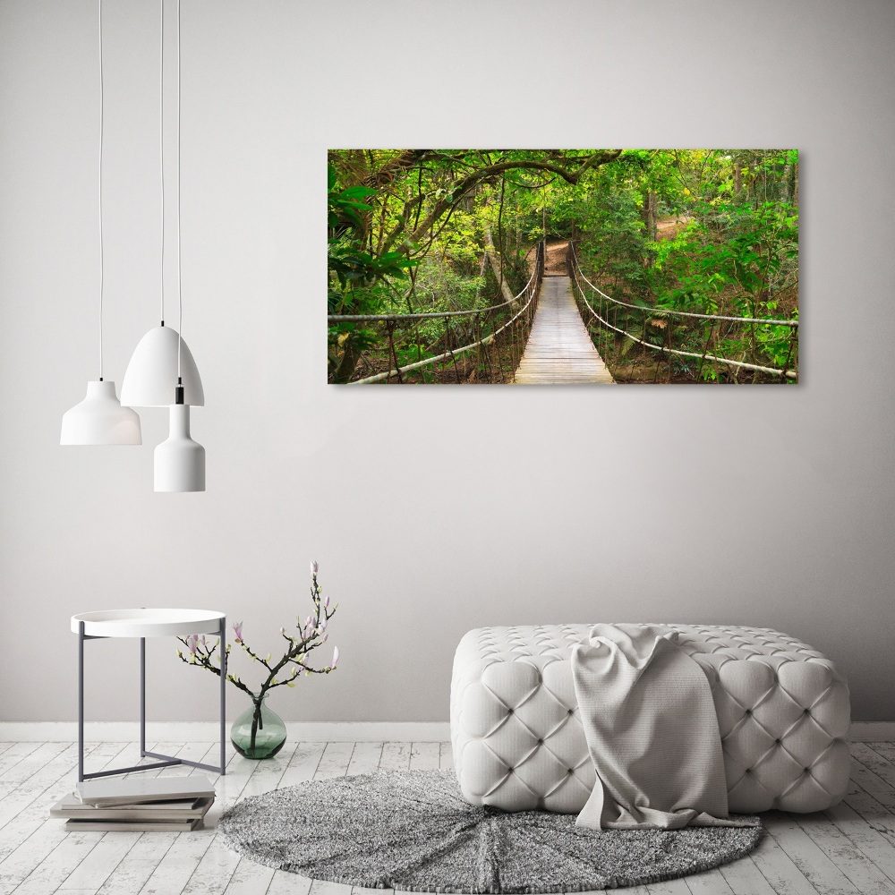 Tableau photo sur toile Pont de corde