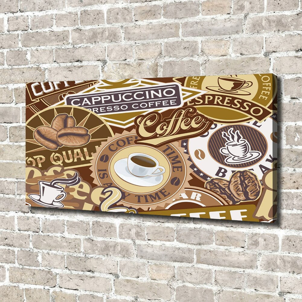 Tableau mural sur toile Café