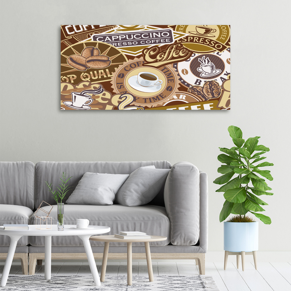 Tableau mural sur toile Café