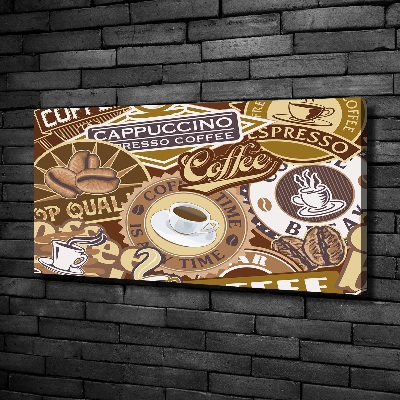 Tableau mural sur toile Café