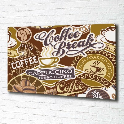 Tableau mural sur toile Café