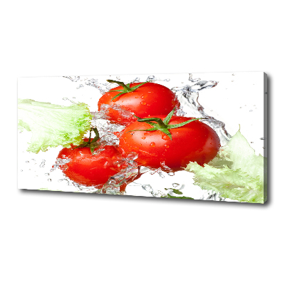 Tableau imprimé sur toile Tomates et laitue