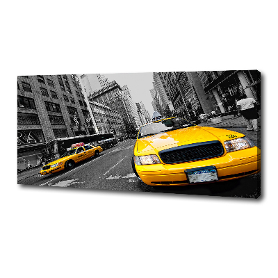 Tableau imprimé sur toile Taxis New York