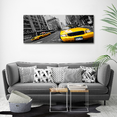 Tableau imprimé sur toile Taxis New York