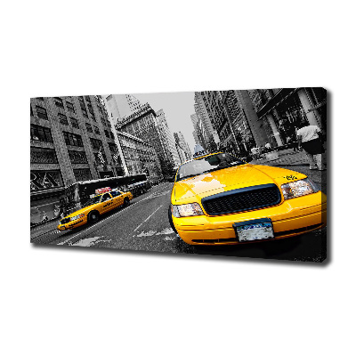 Tableau imprimé sur toile Taxis New York