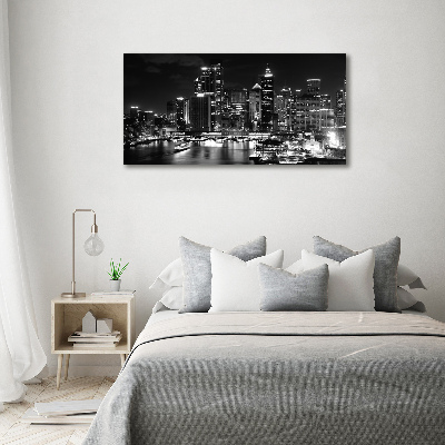 Tableau sur toile Sydney la nuit