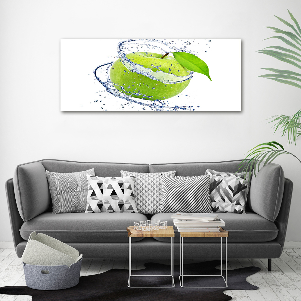 Tableau mural sur toile Pomme verte