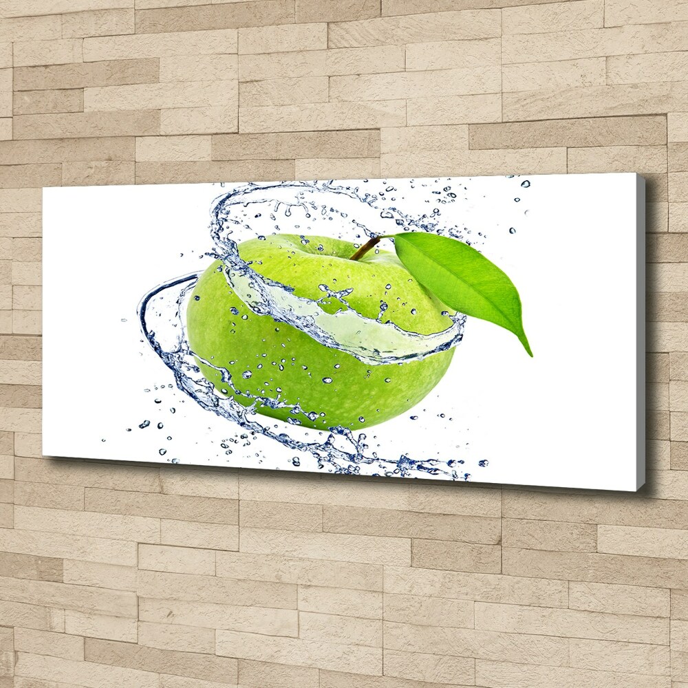 Tableau mural sur toile Pomme verte