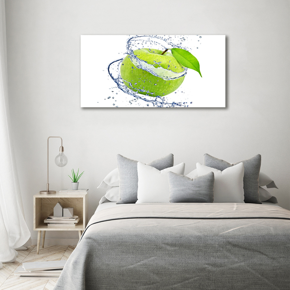 Tableau mural sur toile Pomme verte