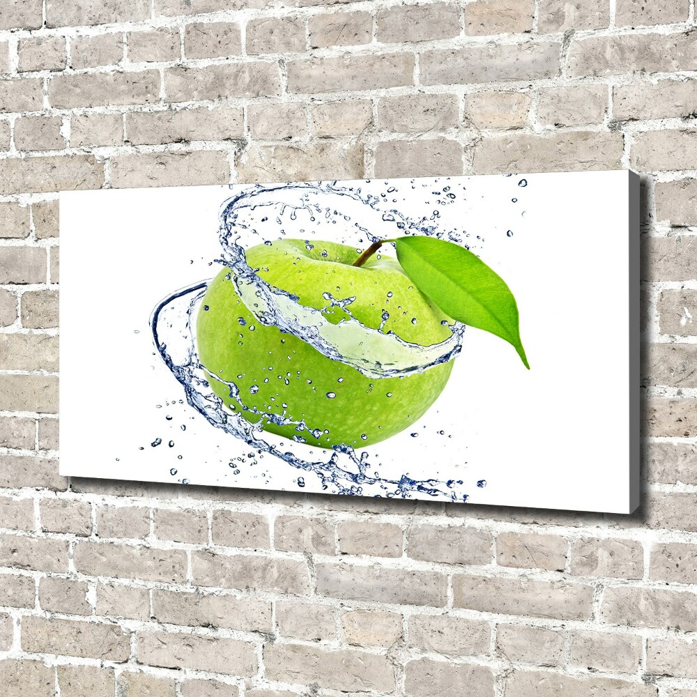 Tableau mural sur toile Pomme verte