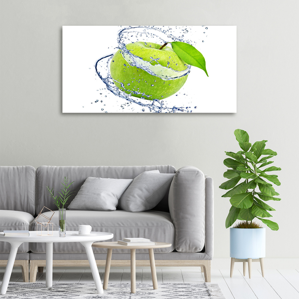 Tableau mural sur toile Pomme verte