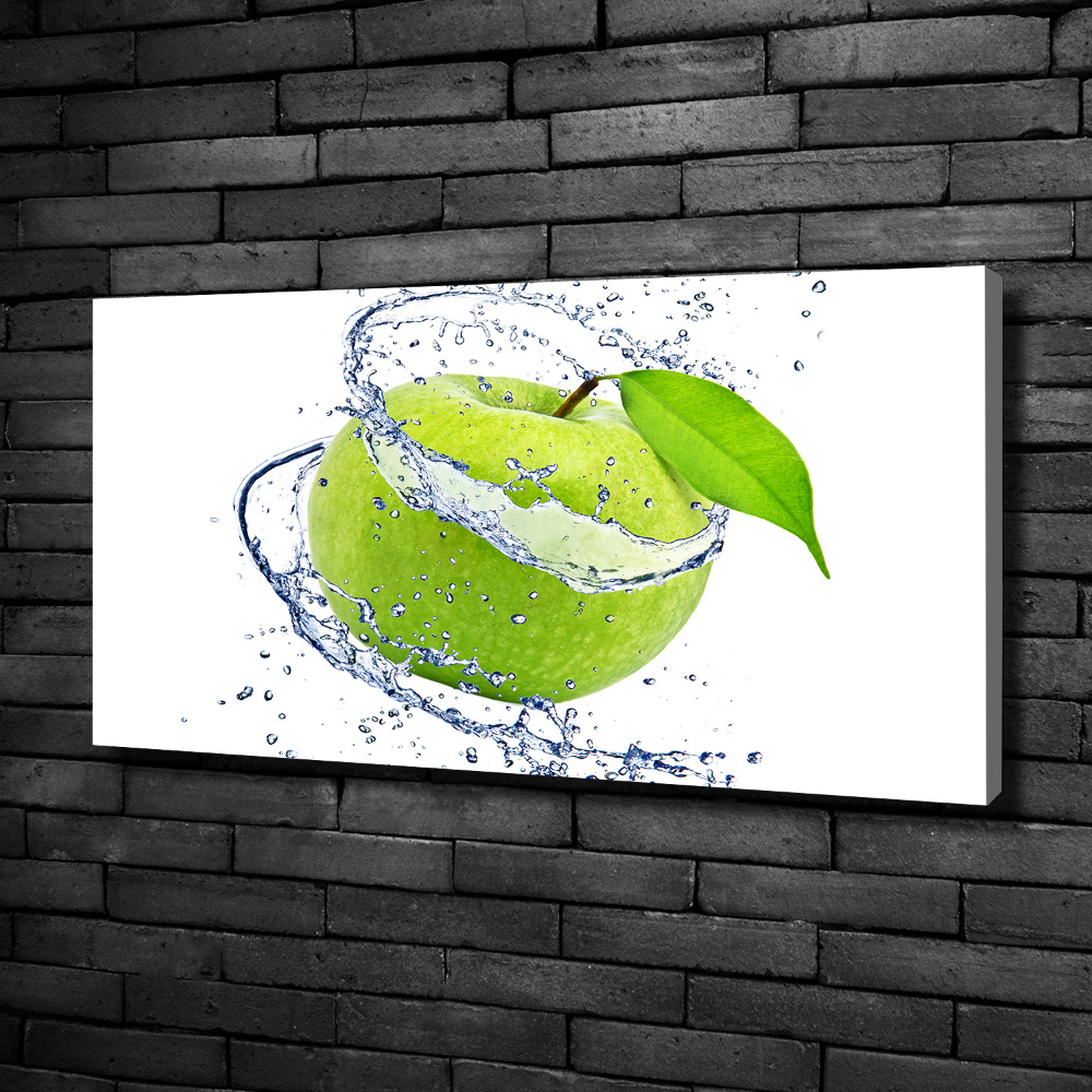 Tableau mural sur toile Pomme verte