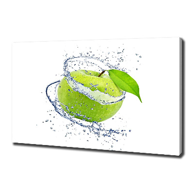 Tableau mural sur toile Pomme verte