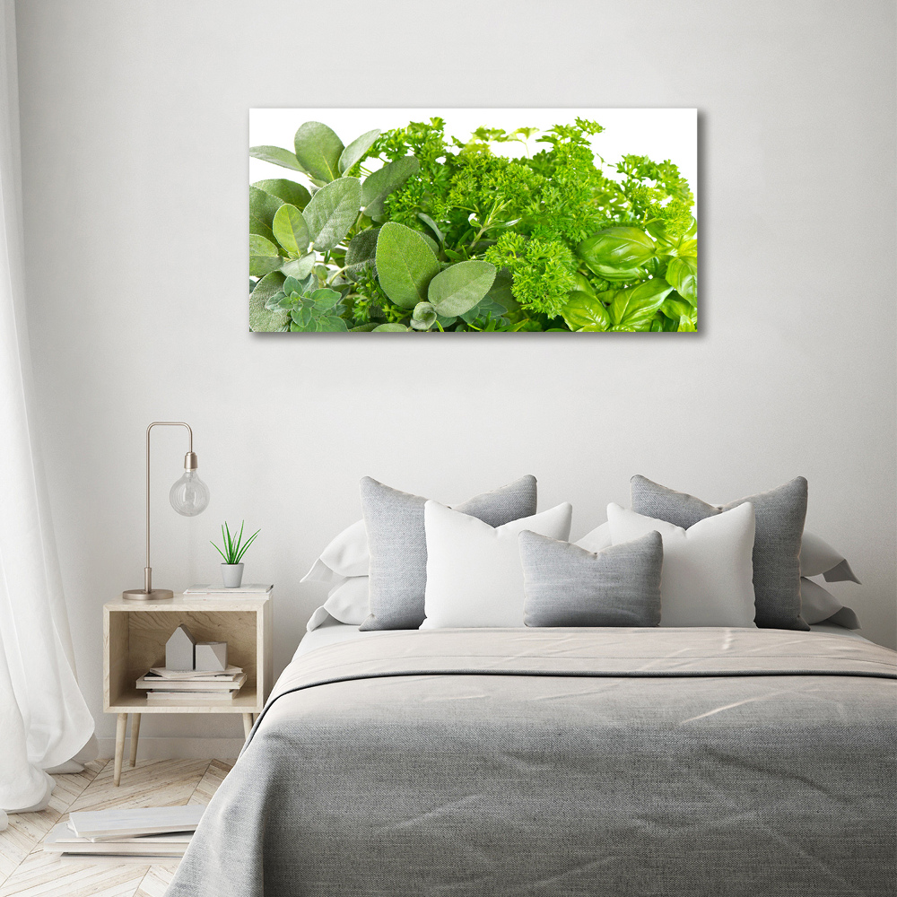 Tableau sur toile Herbes