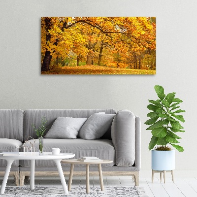 Tableau imprimé sur toile Automne dans le parc