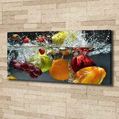 Tableau mural sur toile Légumes et fruits