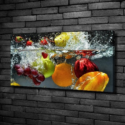 Tableau mural sur toile Légumes et fruits