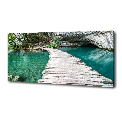 Tableau imprimé sur toile Lacs de Plitvice