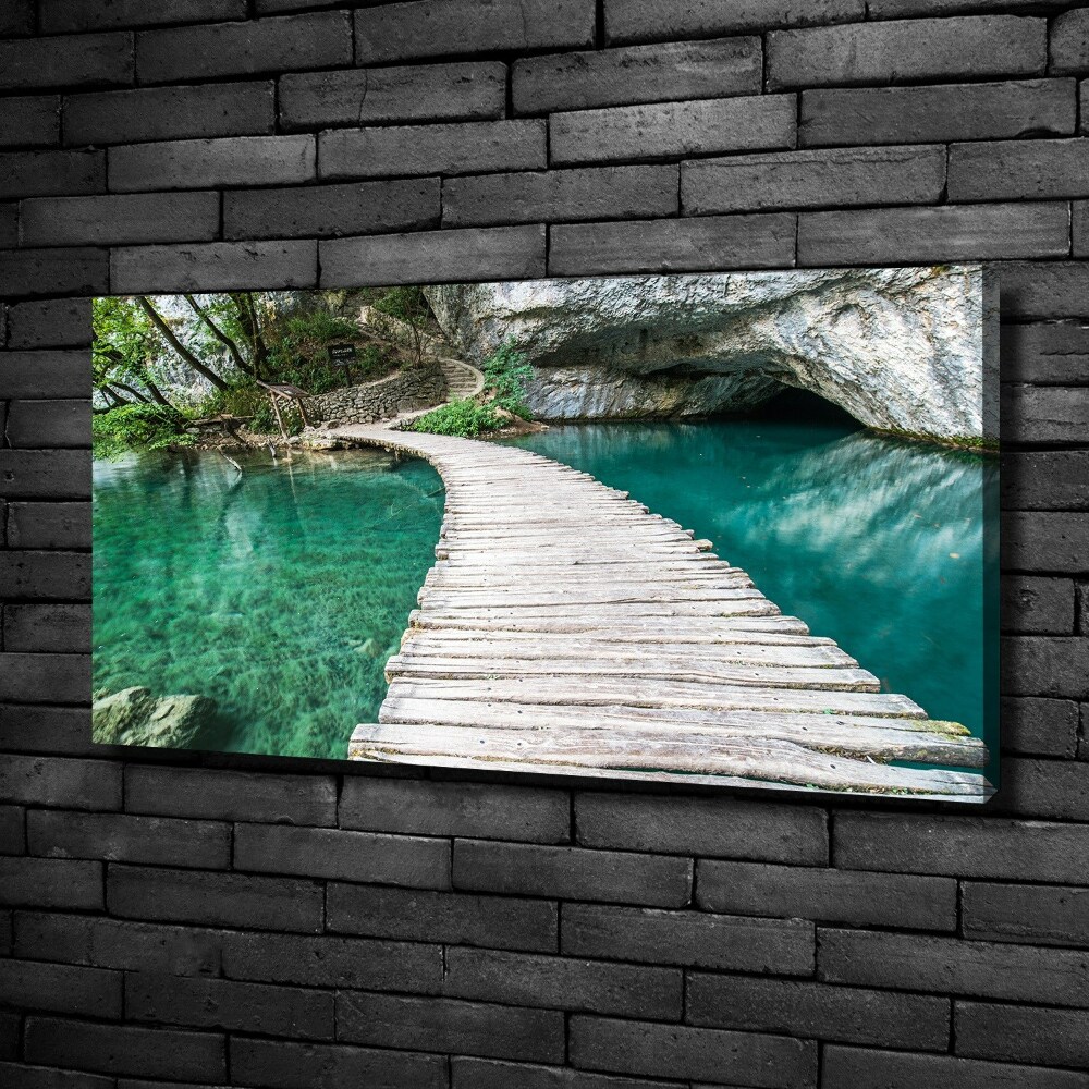 Tableau imprimé sur toile Lacs de Plitvice